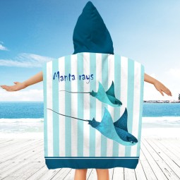 Change Robe Factory - Microfiber Hooded Surf Poncho