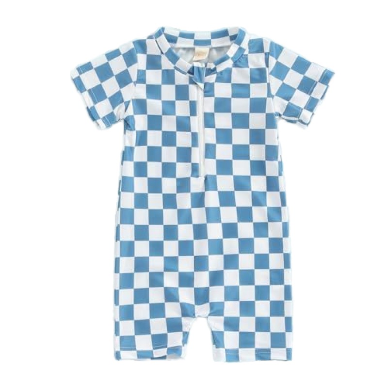 Boys Swimwear Factory - Designer Checkered Printing
