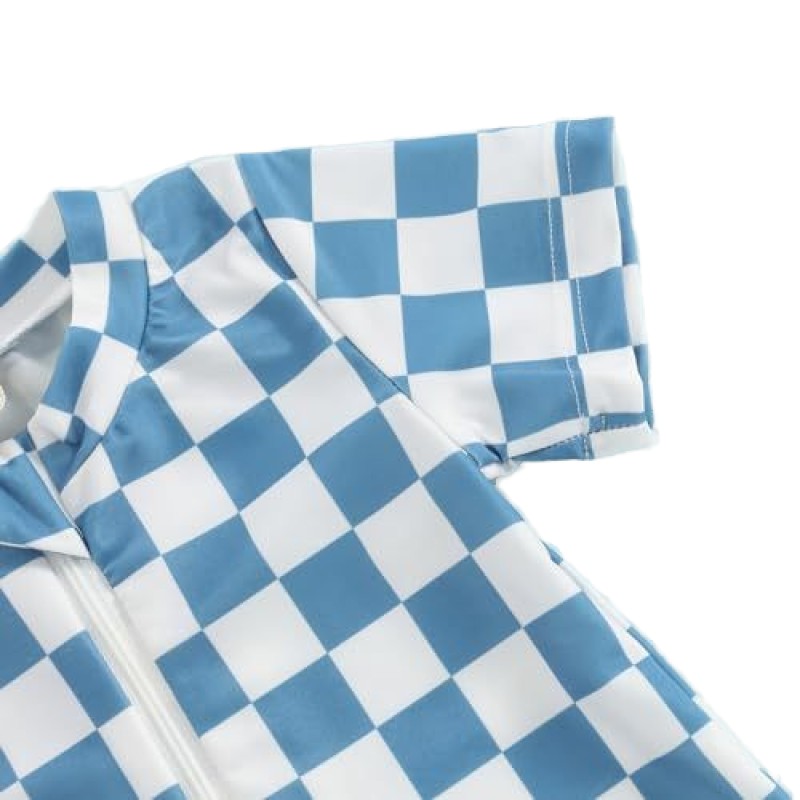 Boys Swimwear Factory - Designer Checkered Printing