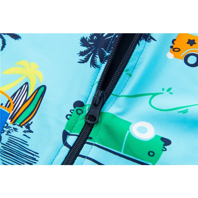 Boys Swimsuit Supplier - Long Sleeve UPF50+ One Piece