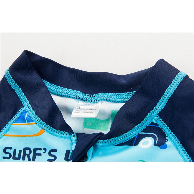Boys Swimsuit Supplier - Long Sleeve UPF50+ One Piece