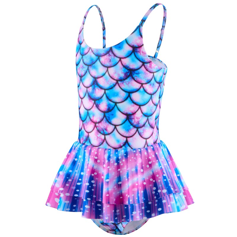 Children Swimsuit Supplier - Mermaid Animal Print