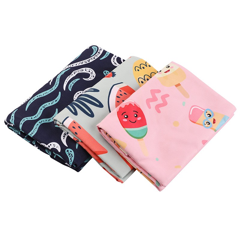 Girls Poncho Supplier - Summer Printed Robe Style