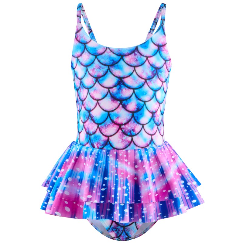 Children Swimsuit Supplier - Mermaid Animal Print
