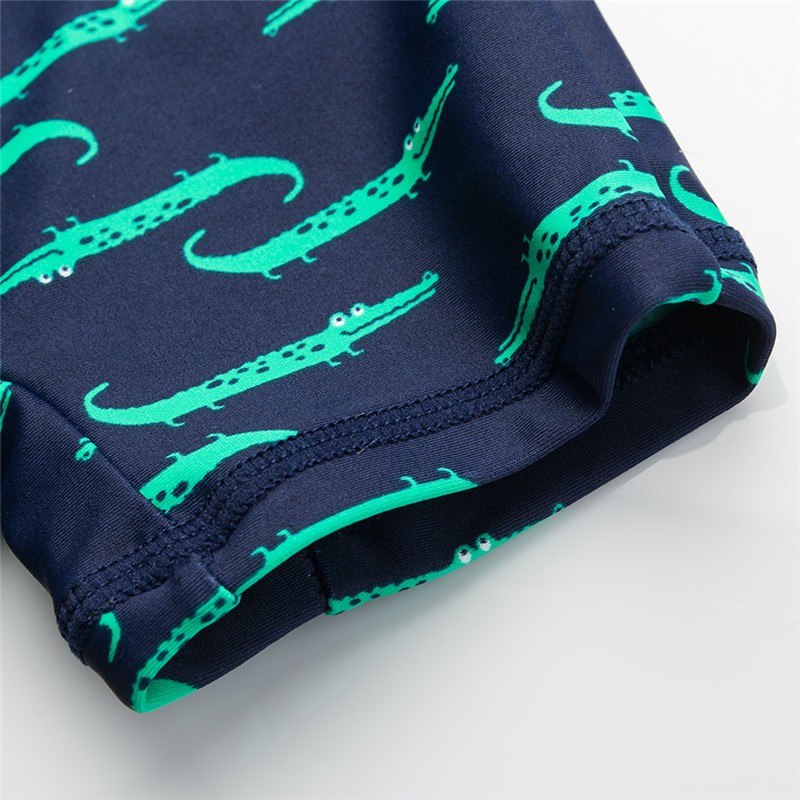 Boys Swimsuit Manufacturer - Animal Print Breathable