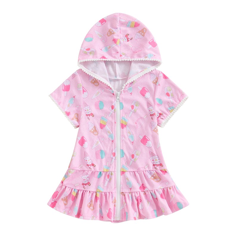 Kids Cover Up Factory - Personalized Zipper Hooded