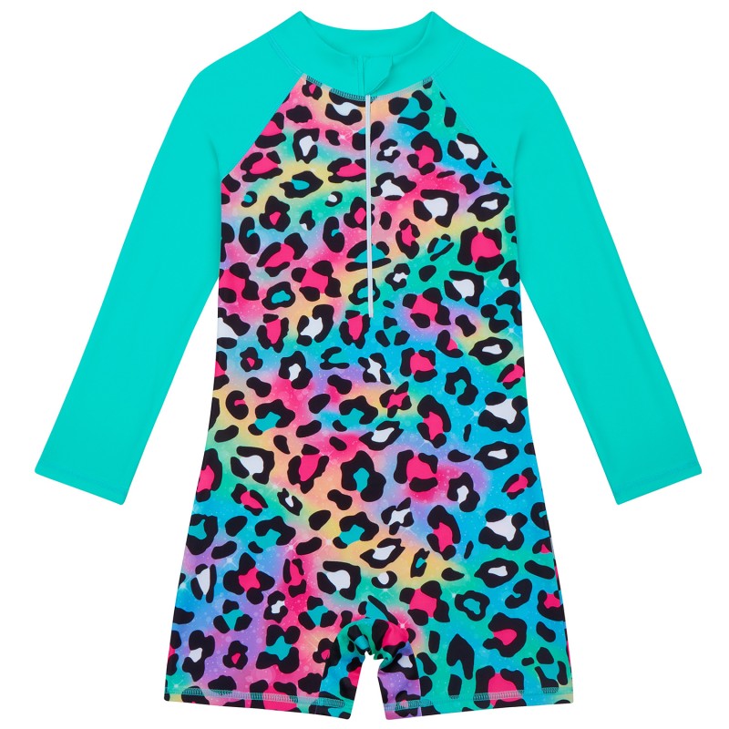 Baby Girls Swimsuit Manufacturer - Customised Leopard