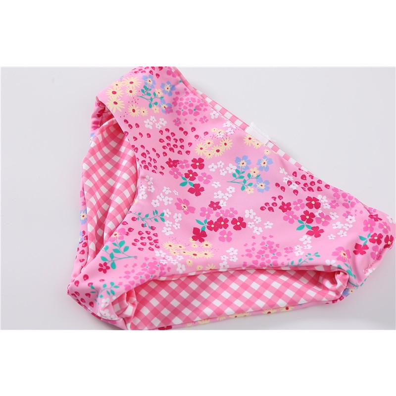 Children Bikini Manufacturer - Suspender Lattice Print