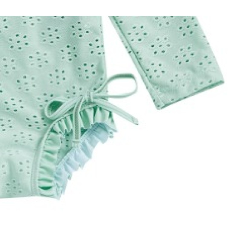 Kids Bikini Factory - Geometric Pattern Ruffle