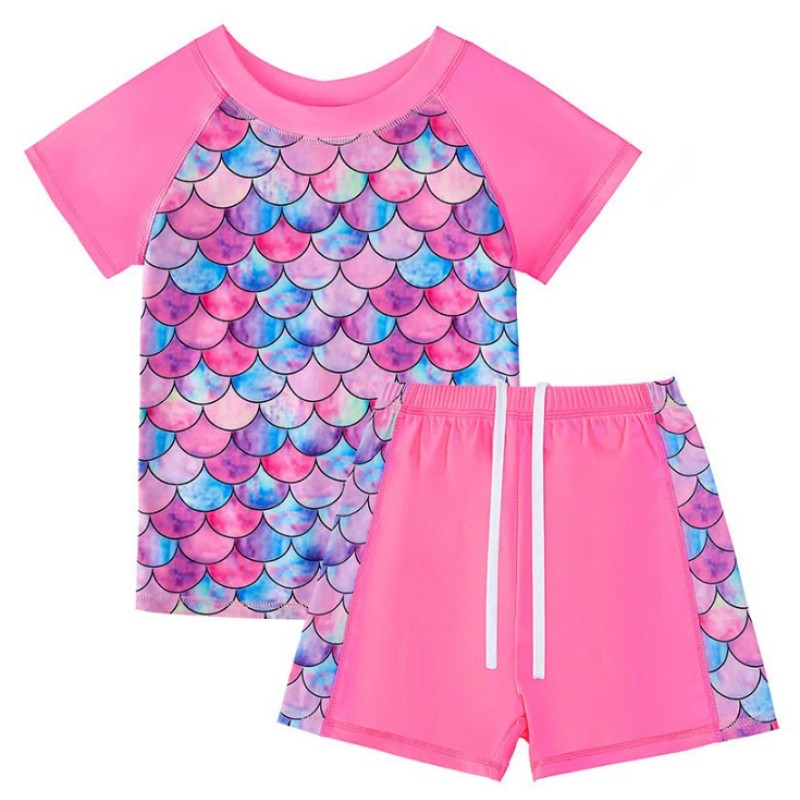 Girls Swimdress Supplier - Brazilian 2 Piece Cartoon