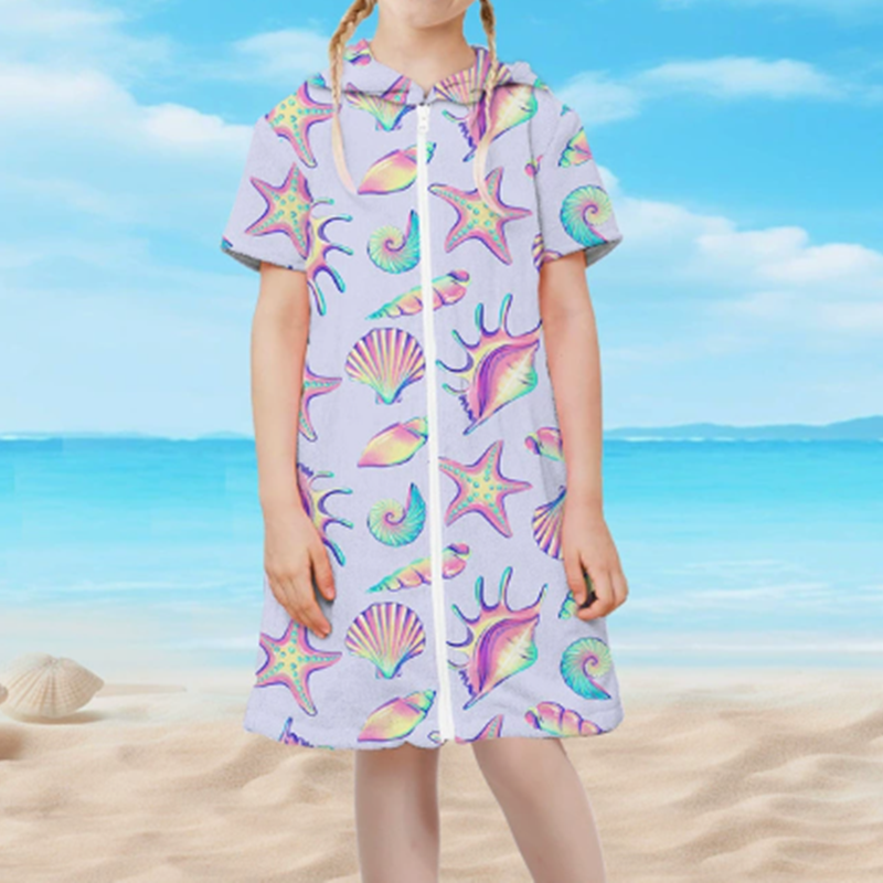 Hooded Beach Towel Manufacturer - Quick Drying Sleeve