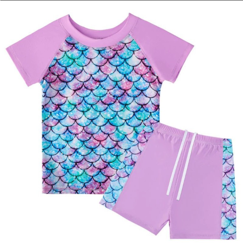 Girls Swimdress Supplier - Brazilian 2 Piece Cartoon