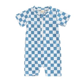 Boys Swimwear Factory - Designer Checkered Printing
