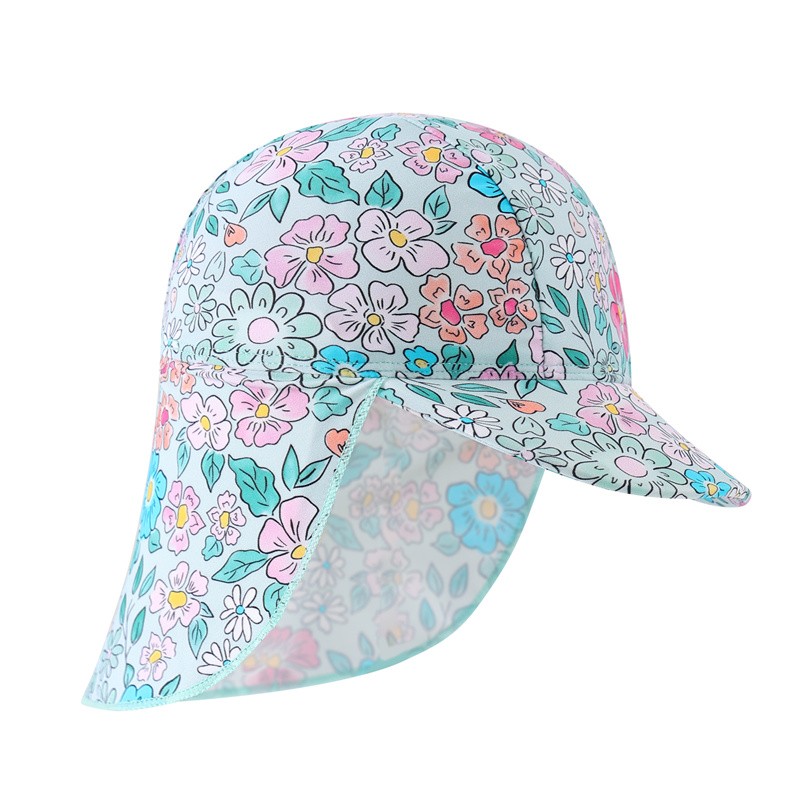 Kids Swimsuit Supplier - Flowers Printed 3-36 Months