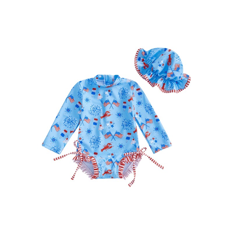 Baby Beachwear Supplier - 2 Piece Fruit Pattern