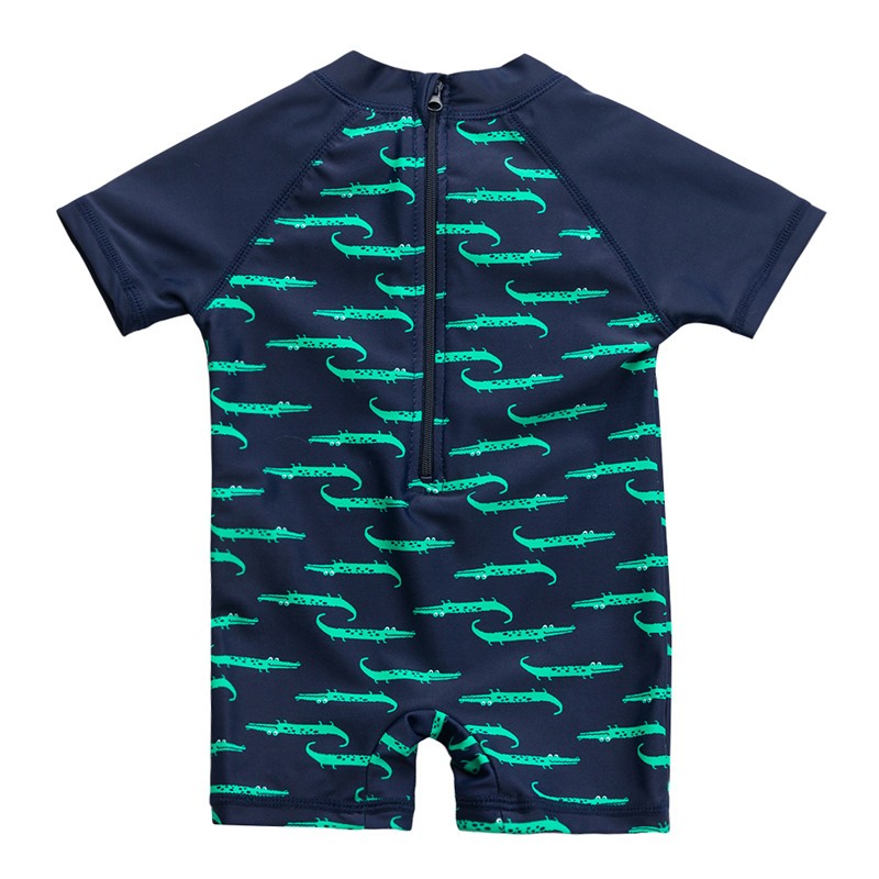 Boys Swimsuit Manufacturer - Animal Print Breathable