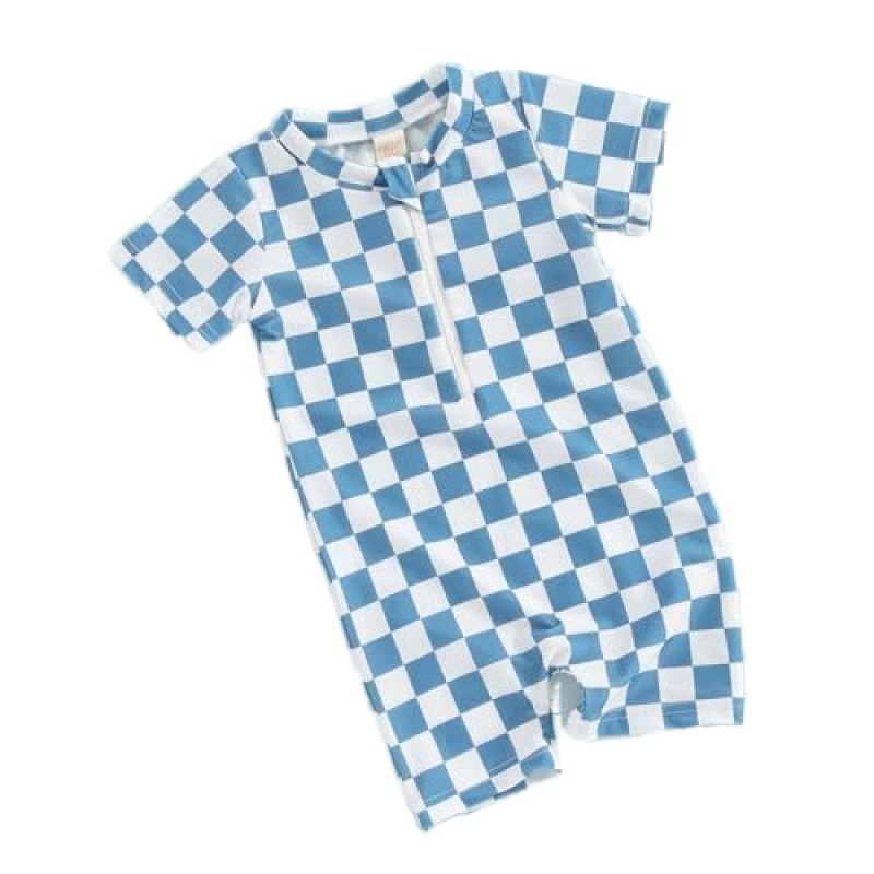 Boys Swimwear Factory - Designer Checkered Printing