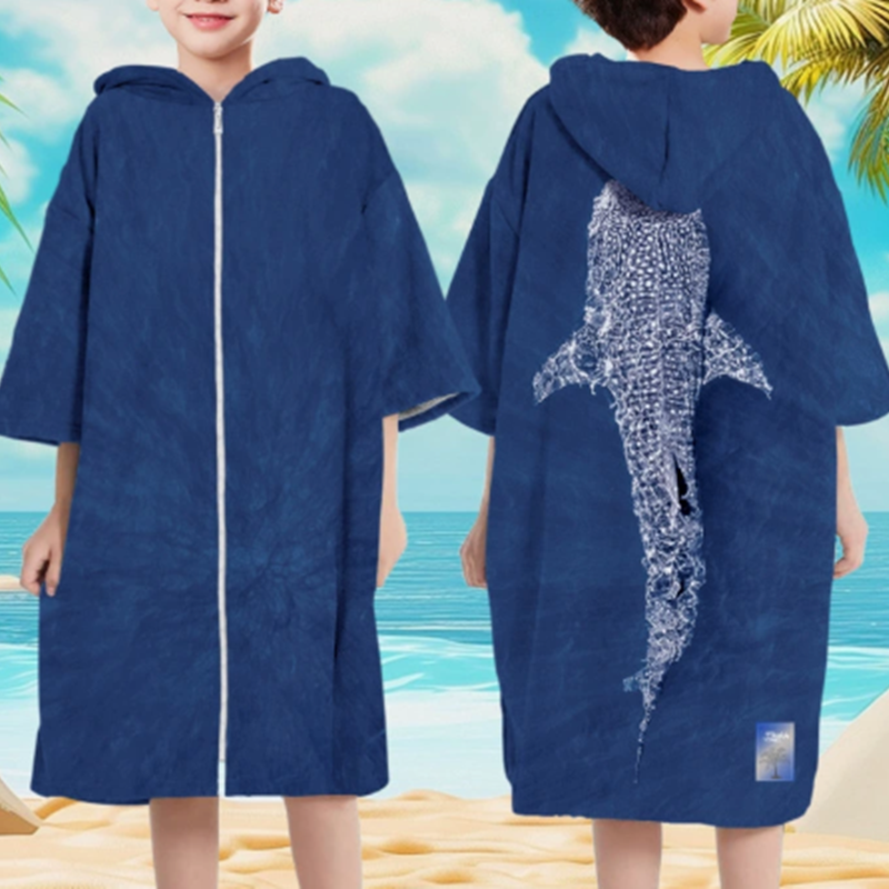 Swimsuit Cover Up Supplier - Seersucker Terry Zip