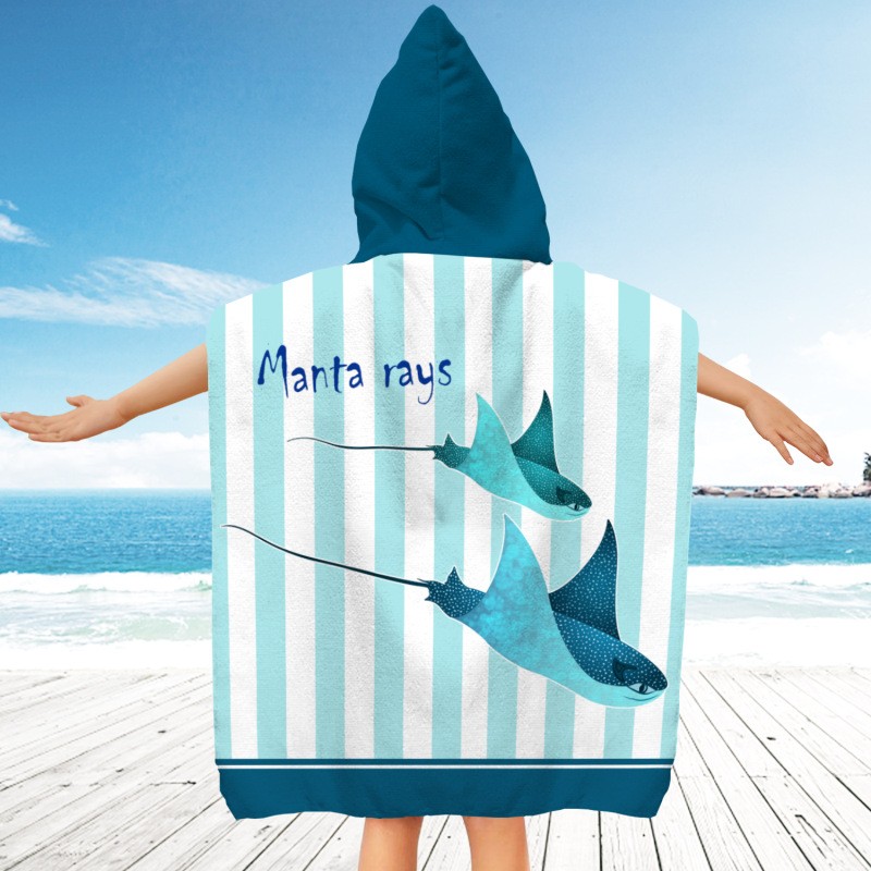 Beach Poncho Supplier - Soft Hooded Quick Dry