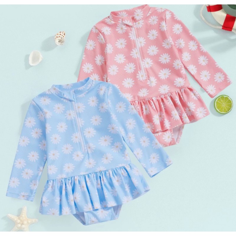 Girls Swimsuit Factory - Long Sleeve UV Protection