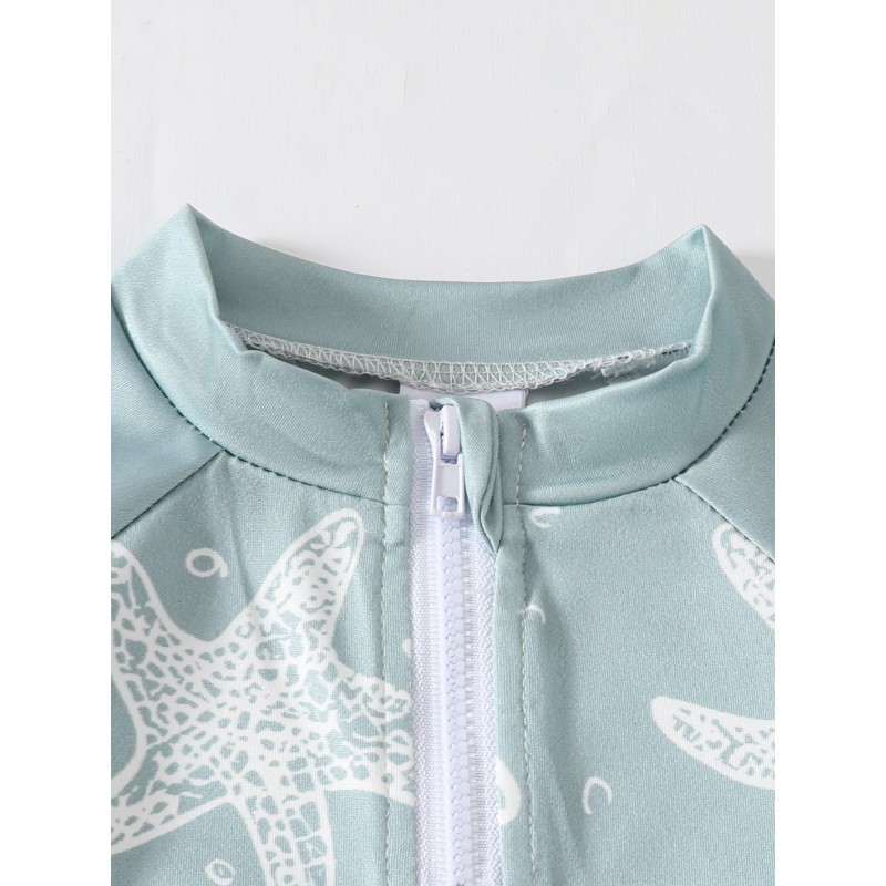 Boys Swimsuit Supplier - UPF50+ Animal Pattern