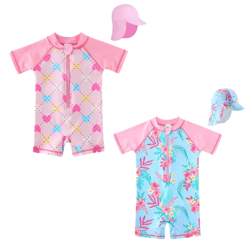 Toddler Swimwear Manufacturer - One Piece Cute Print