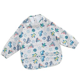 Infant Burp Cloths Factory - Long Sleeve Waterproof Smock