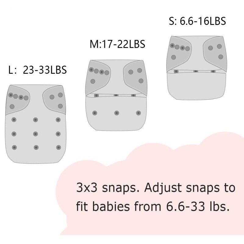 Baby Cloth Diapers Manufacturer - 2025 New Washable Reusable