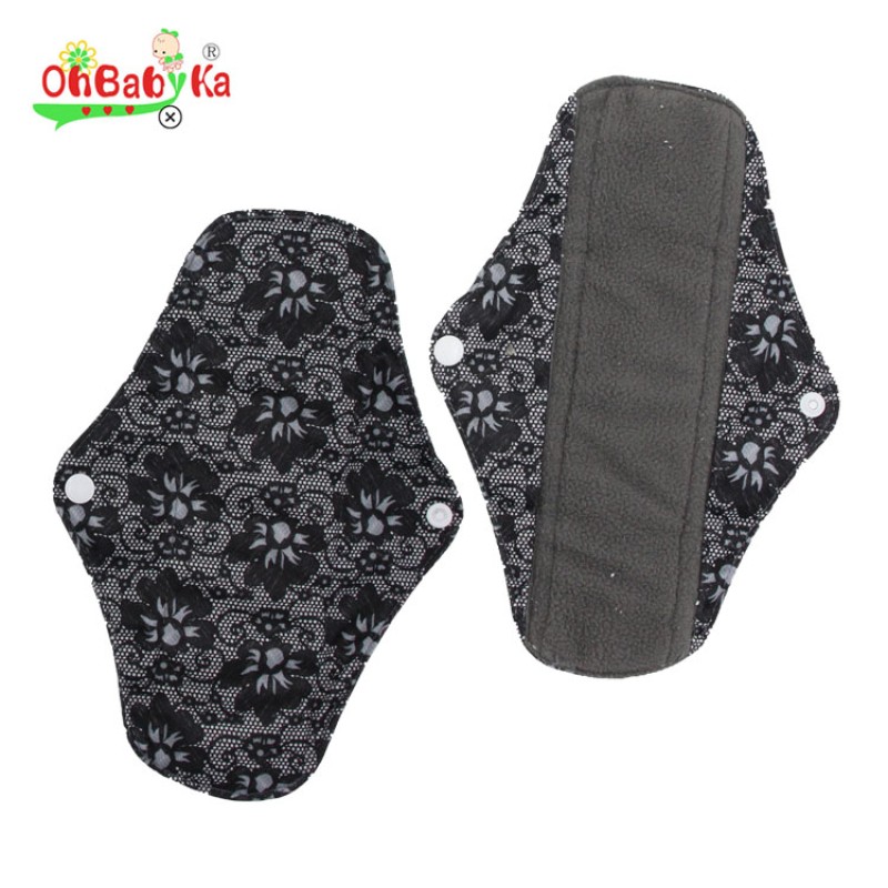 Menstrual Pads Supplier - Reusable Bamboo Charcoal Washable