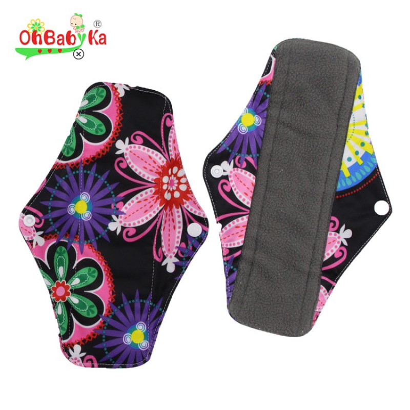 Menstrual Pads Supplier - Reusable Bamboo Charcoal Washable