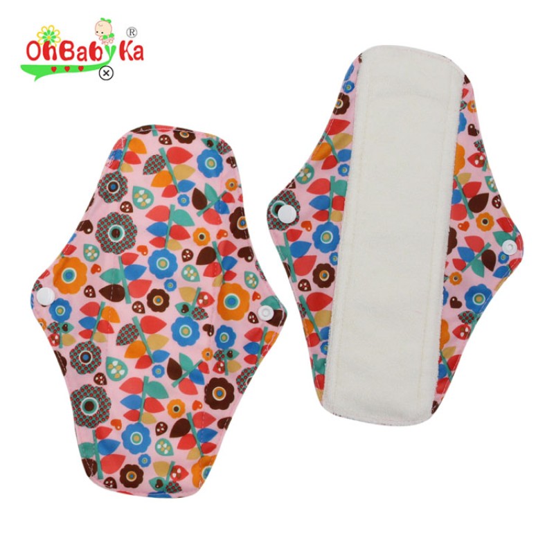 Menstrual Pads Supplier - Reusable Bamboo Charcoal Washable