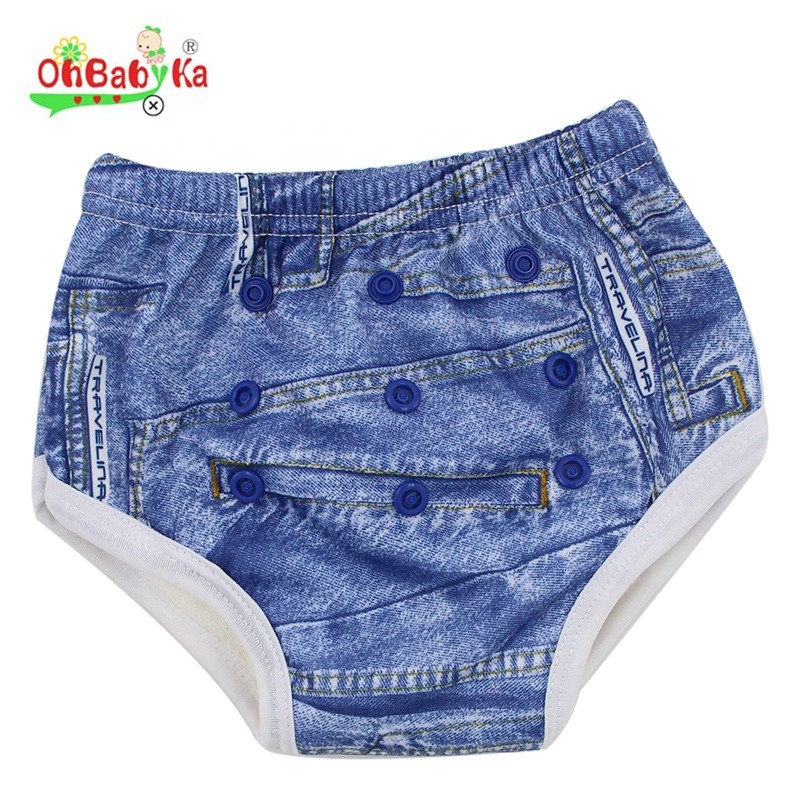Potty Training Pants Supplier - Bamboo Fiber High Waist Waterproof