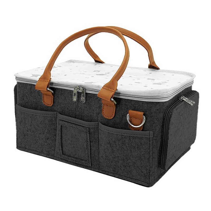 Mom Bag Supplier - Convertible Zip Lid Tote