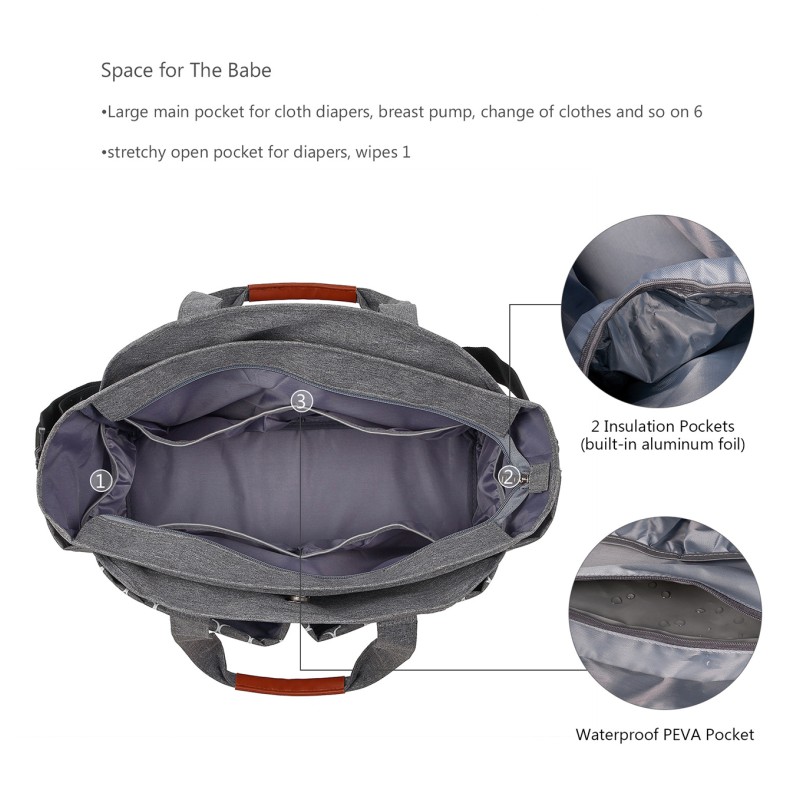 Mummy Tote Manufacturer - Oxford Fabric Shoulder Bag