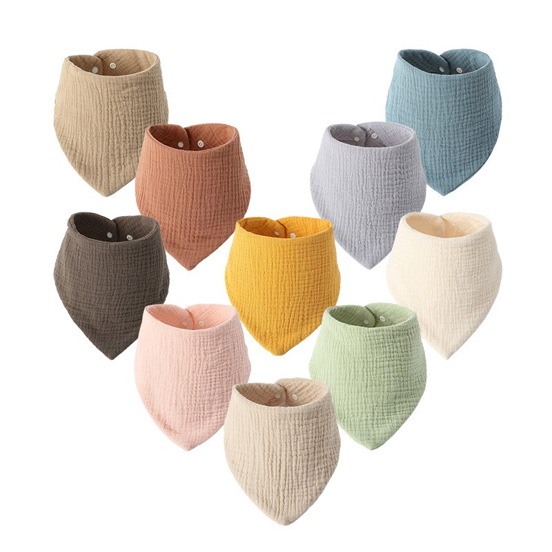 Scarf Bibs Supplier - Soft Cotton Multi-Use Breathable