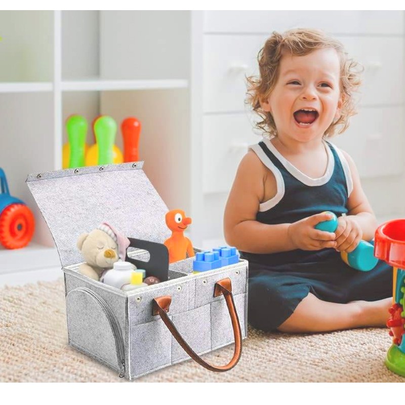 Diaper Caddy Supplier - Multifunctional Felt Insert