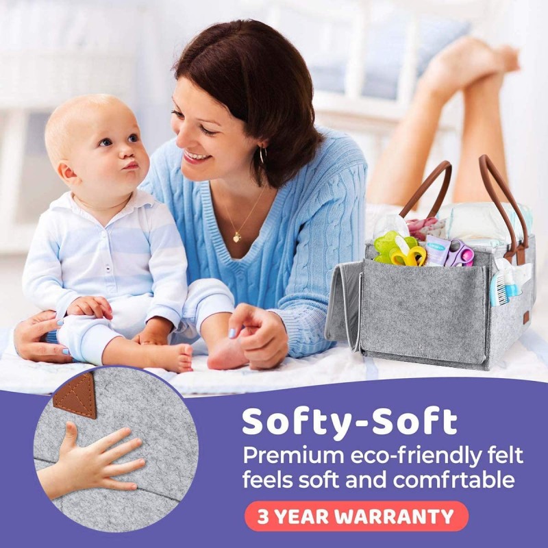 Storage Basket Supplier - Eco-friendly Felt Print Pattern