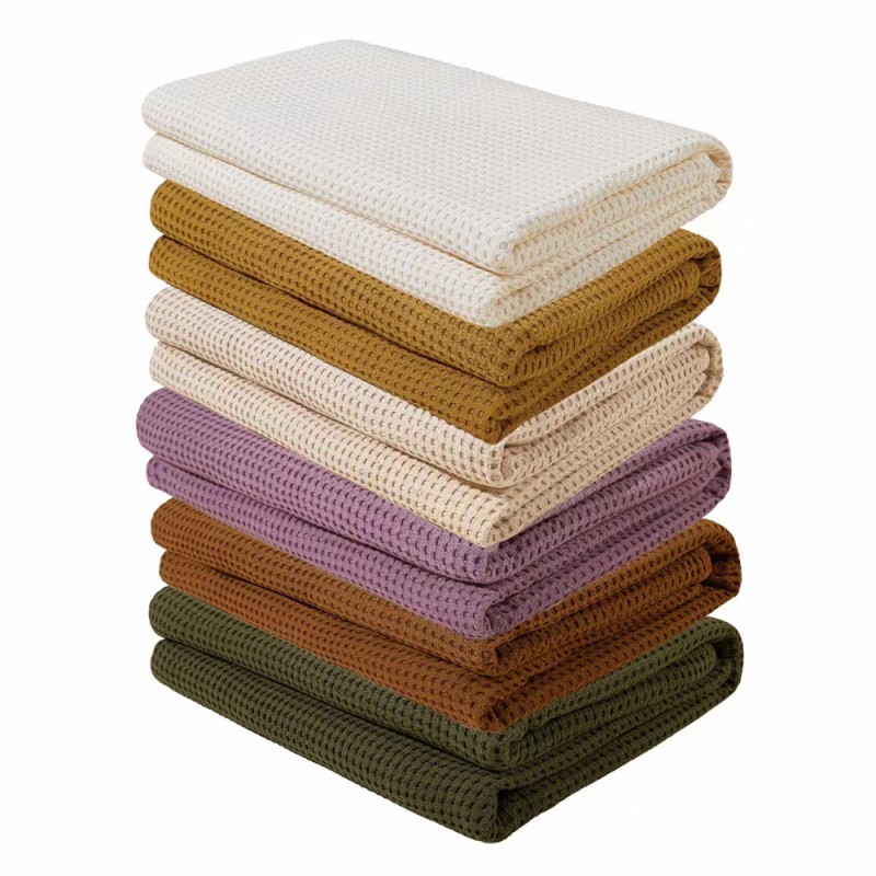 Swaddle Blanket Supplier - Waffle Muslin Reasonable Price