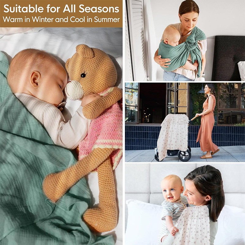 Muslin Blanket Factory - Custom 70% Bamboo 30% Cotton