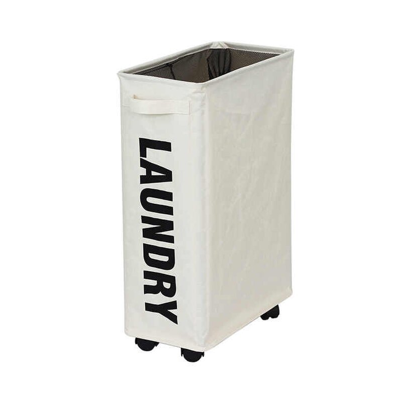 Laundry Basket Supplier - Two Pockets Aluminum Divided