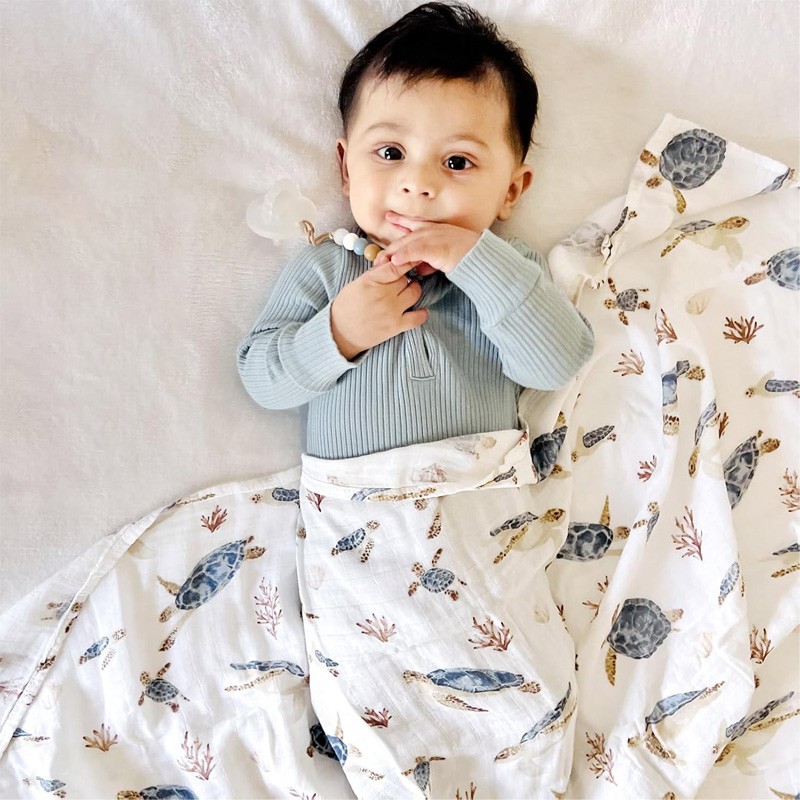 Swaddle Blanket Supplier - Soft Breathable Bamboo Muslin