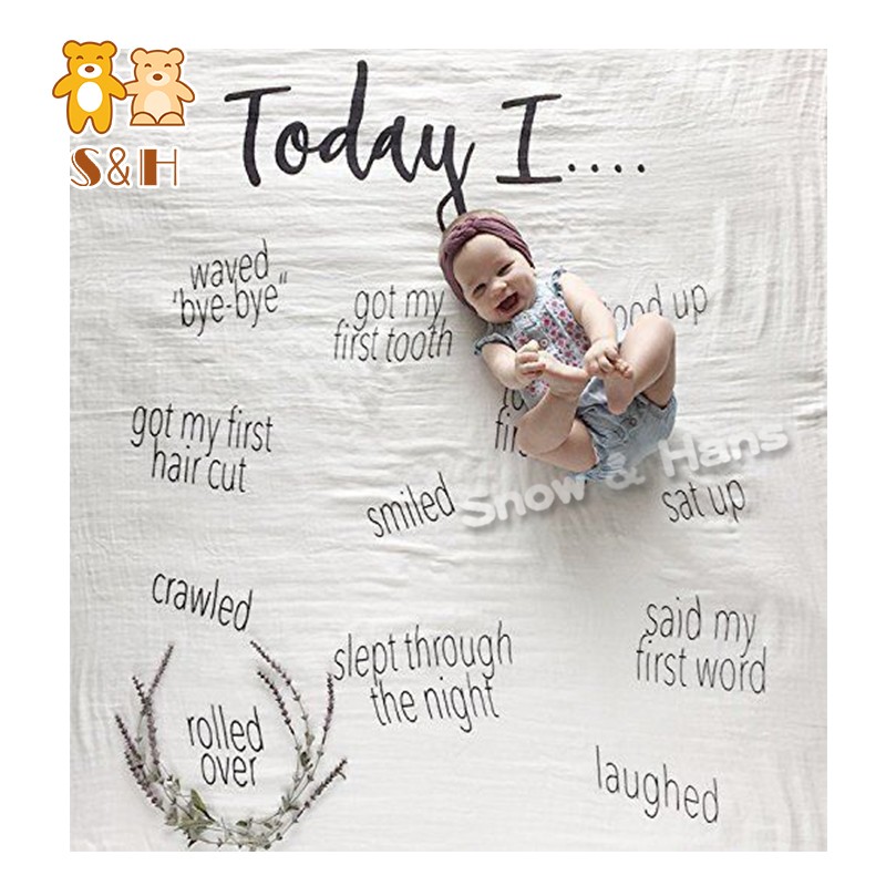 Baby Blanket Factory - Monthly Newborn Soft