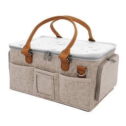 Mom Bag Supplier - Convertible Zip Lid Tote