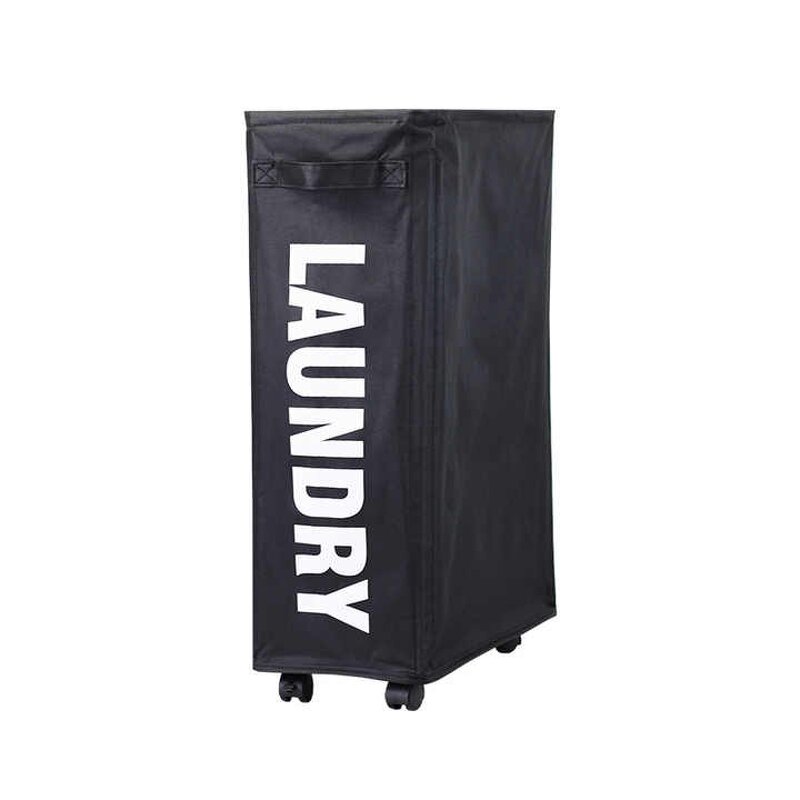 Laundry Basket Supplier - Two Pockets Aluminum Divided