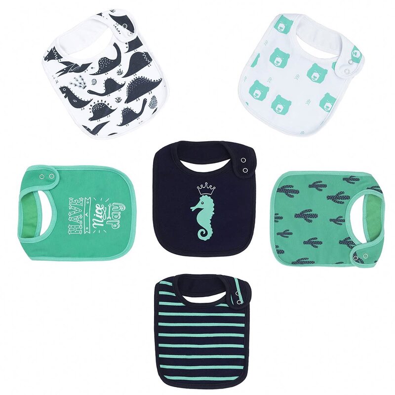 Silicone Bibs Supplier - 3-Pack Cute Various Specifications