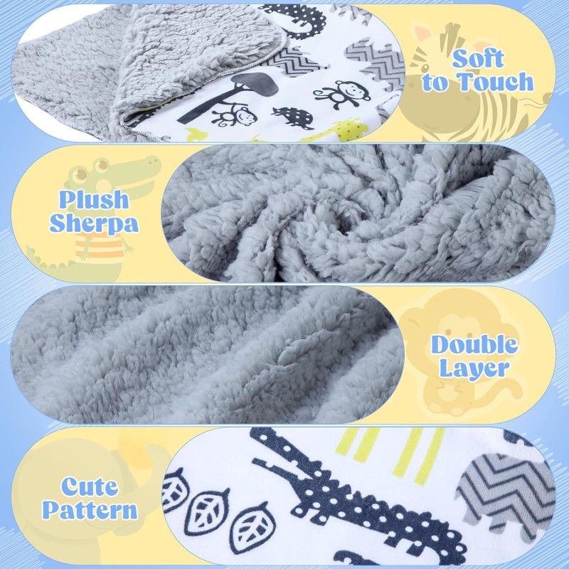 Plush Blanket Factory - Unisex Sherpa Back Mink