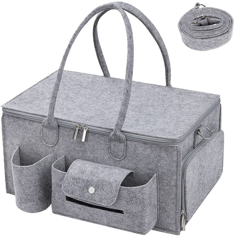 Diaper Caddy Manufacturer - Felt Storage Basket Shelves