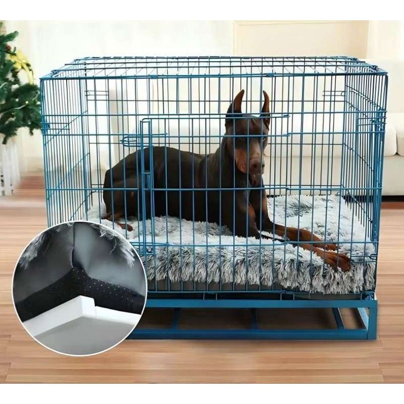 Pet Cage Mat Supplier - Luxury Plush Anti-Slip Warm