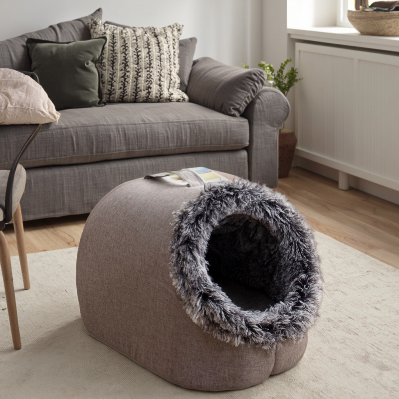 Pet Bed Supplier - Fabric Corduroy Solid Animal Print