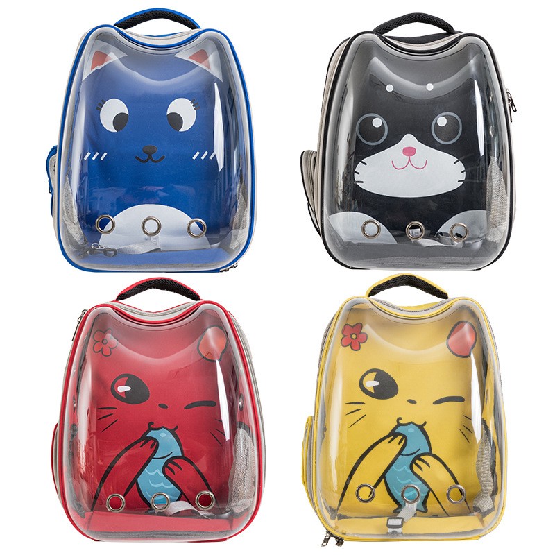 Pet Backpack Supplier - Transparent Space Capsule Breathable